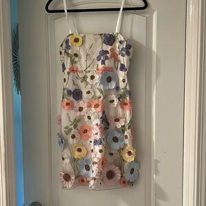 Floral mini dress